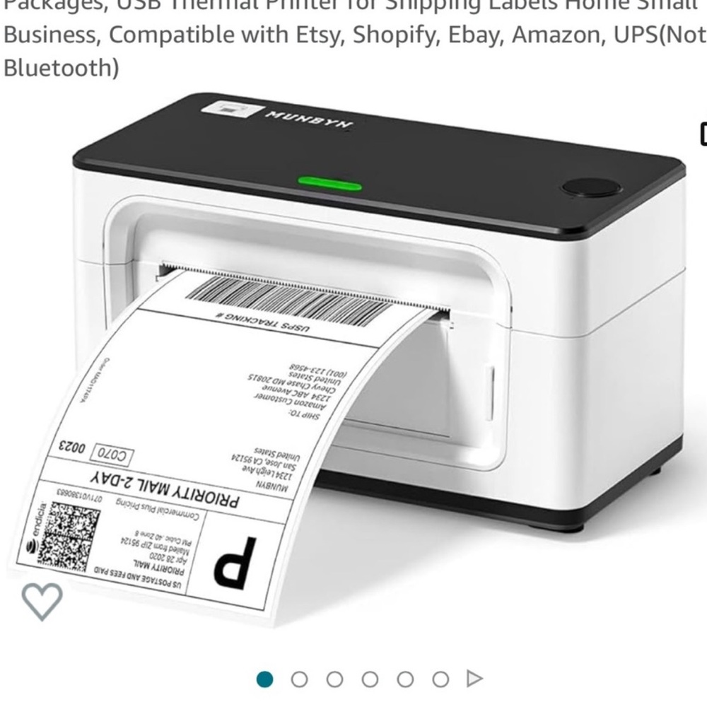 MUNBYN Thermal Shipping Label Printer
